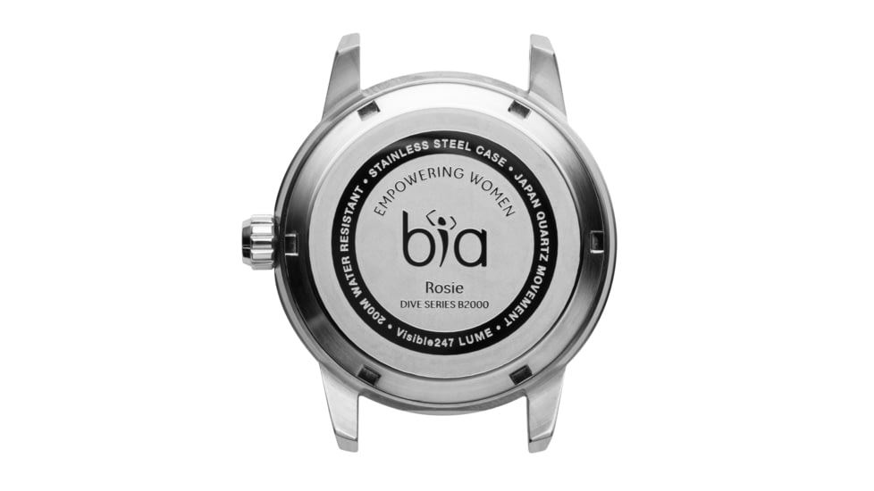 Bia Rosie Dive Watches, Light Blue Dial, Blue Strap, Steel, One Size, B2006
