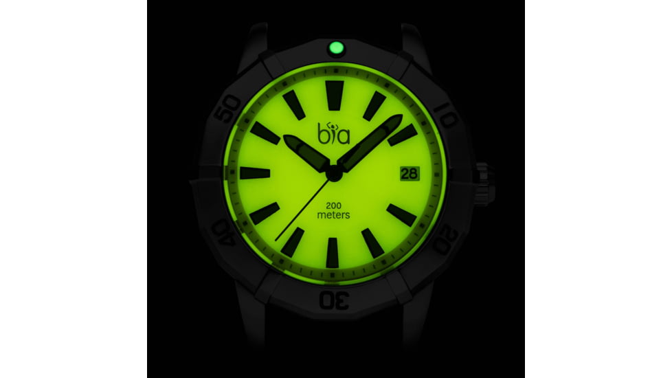 Bia Rosie Dive Watches, Yellow Dial, Yellow Strap, Steel, One Size, B2014