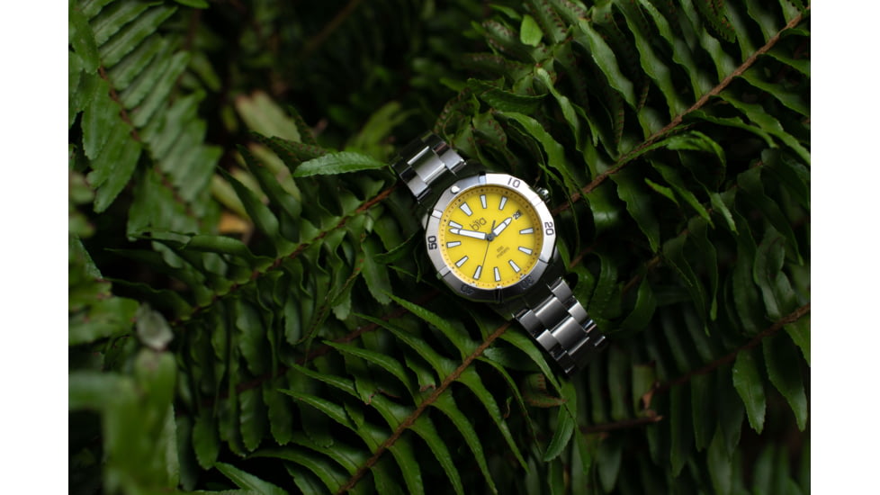 Bia Rosie Dive Watches, Yellow Dial, Ss Link Bracelet, Steel, One Size, B2013