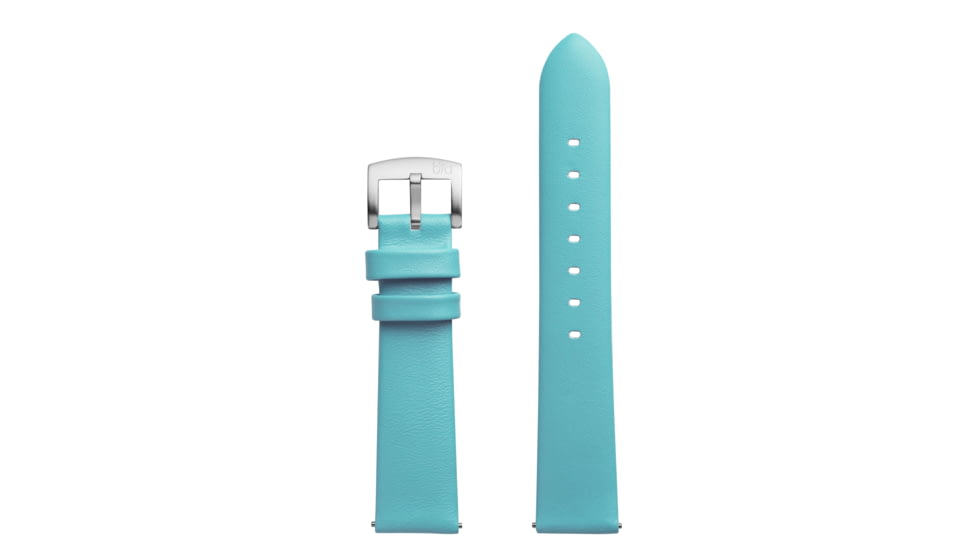 Bia Suffragette Watches, Aqua Dial, Aqua Strap, Steel, One Size, B1010