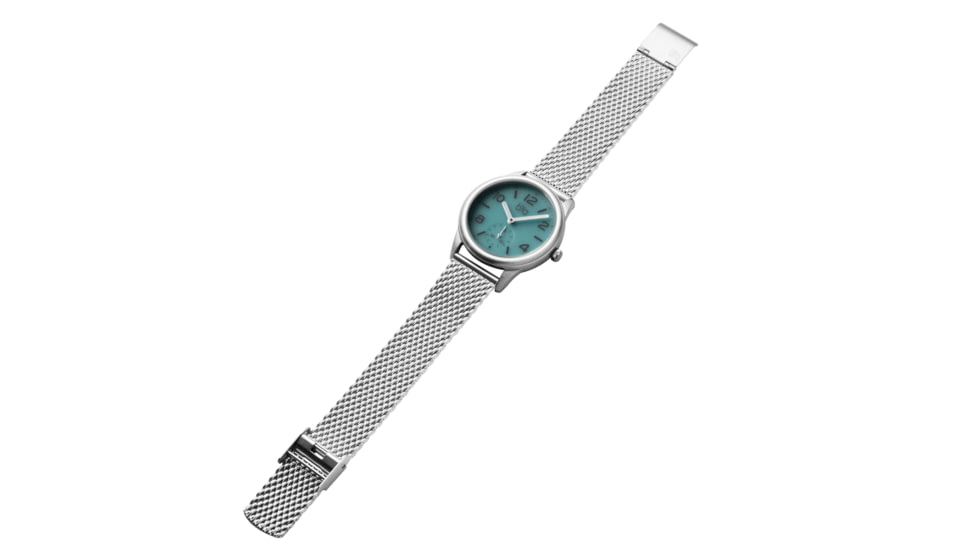 Bia Suffragette Watches, Aqua Dial, Ss Mesh Bracelet, Steel, One Size, B1009