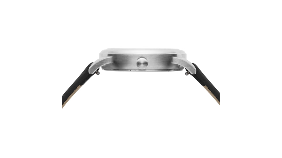 Bia Suffragette Watches, Black Dial, Black Strap, Steel, One Size, B1002