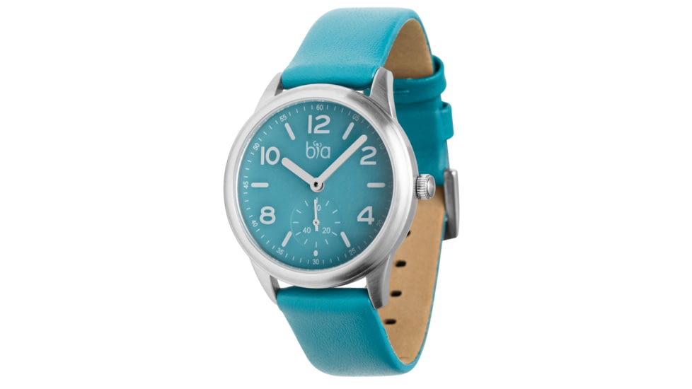 Bia Suffragette Watches, Blue Dial, Blue Strap, Steel, One Size, B1013