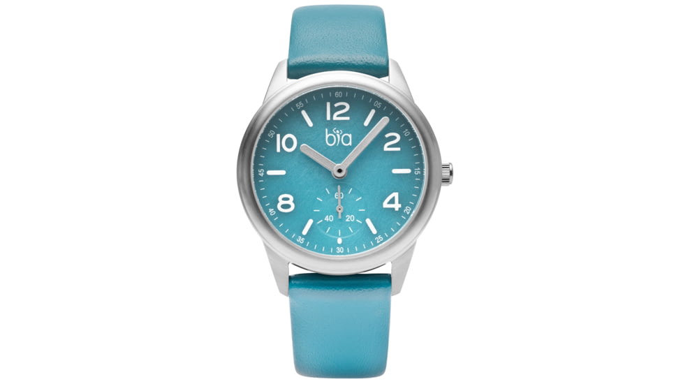 Bia Suffragette Watches, Blue Dial, Blue Strap, Steel, One Size, B1013