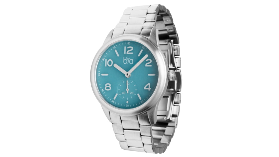 Bia Suffragette Watches, Blue Dial, Ss Link Bracelet, Steel, One Size, B1011