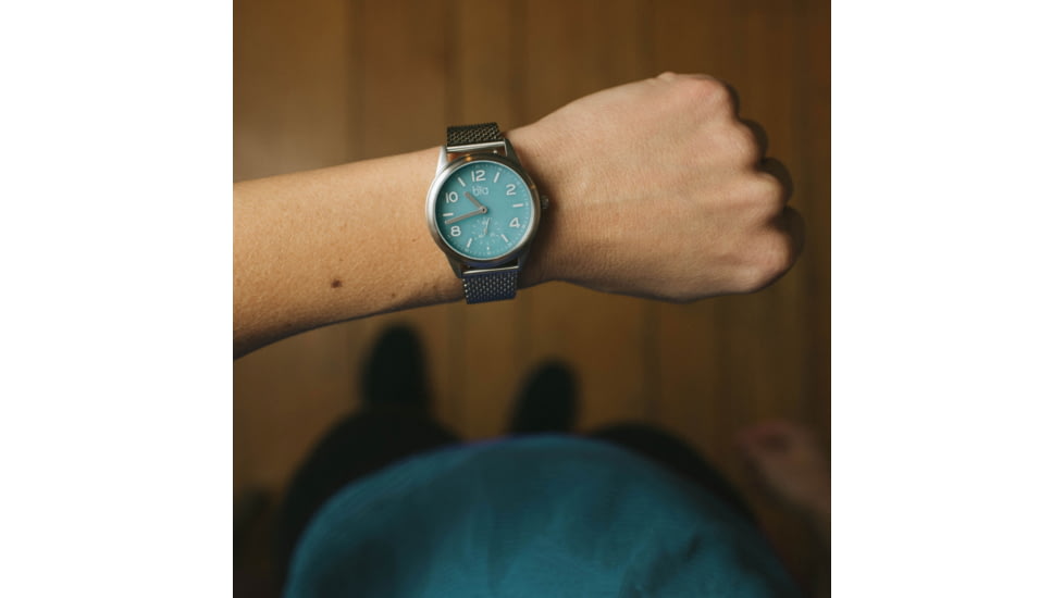 Bia Suffragette Watches, Blue Dial, Ss Mesh Bracelet, Steel, One Size, B1012