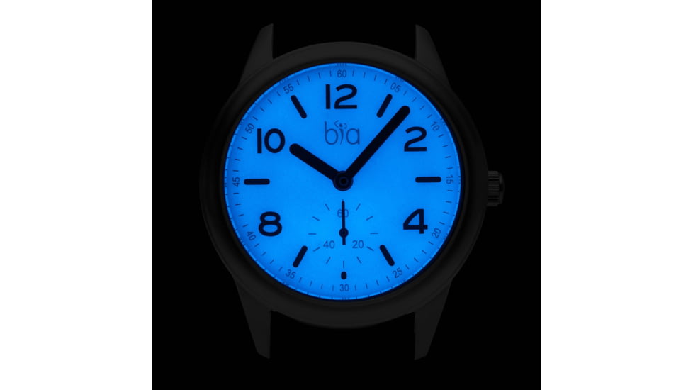 Bia Suffragette Watches, Blue Dial, Tan Strap, Steel, One Size, B1004