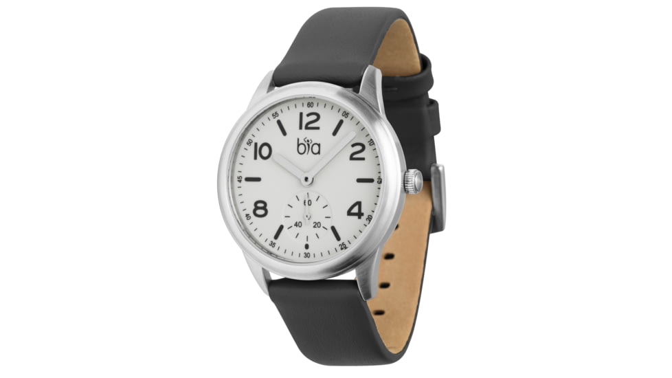 Bia Suffragette Watches, White Dial, Gray Strap, Steel, One Size, B1018