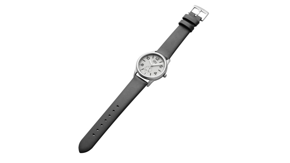 Bia Suffragette Watches, White Dial, Gray Strap, Steel, One Size, B1018