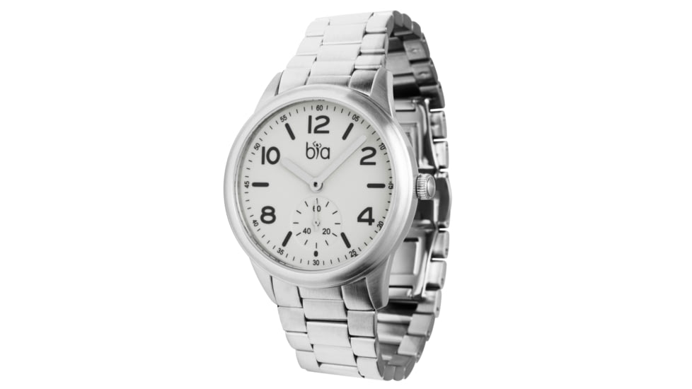 Bia Suffragette Watches, White Dial, Ss Link Bracelet, Steel, One Size, B1017
