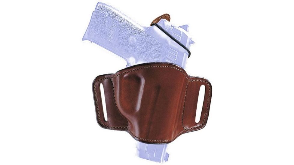 Bianchi 105 Minimalist with Slots Holster - Plain Tan, Left Hand 19255