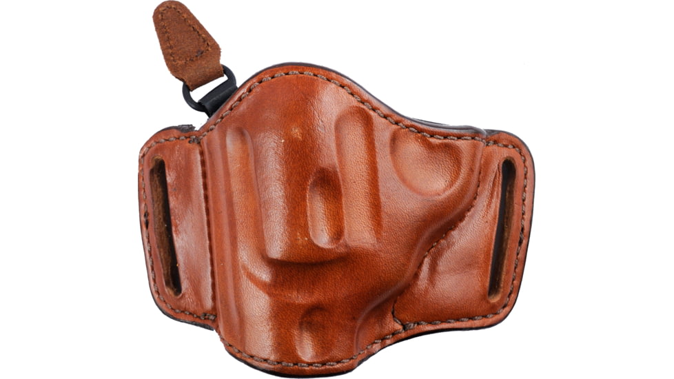 Bianchi 105 Minimalist with Slots Holster, Plain Tan, Left Hand - S&amp;W 36/38, Ruger SP101 2in BBL &amp; Similar 