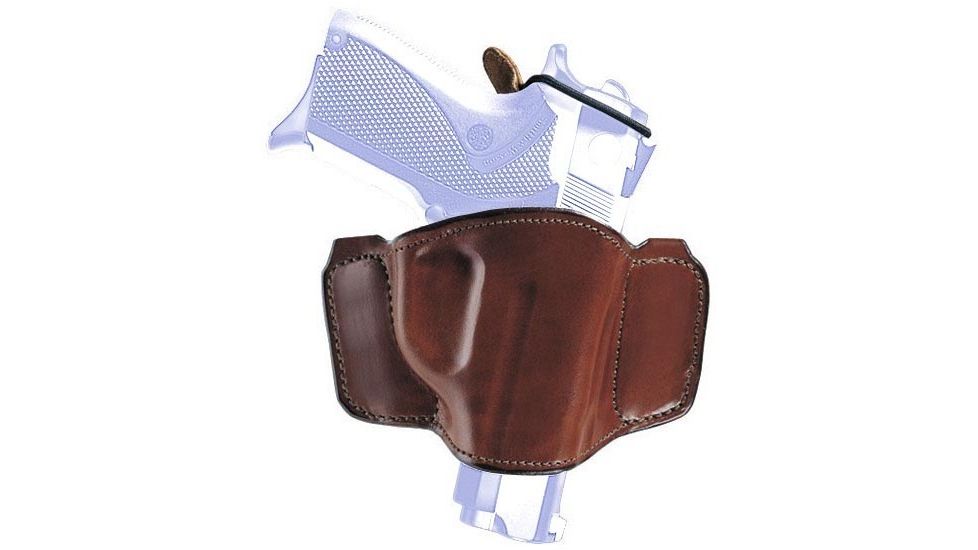 Bianchi 106 Minimalist with Snap Holster - Plain Tan, Left Hand 19835
