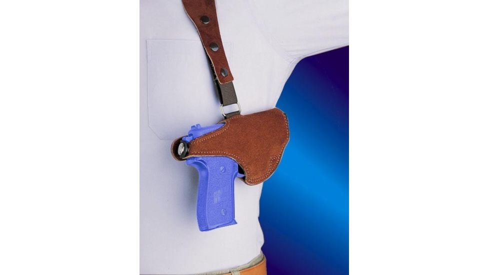 Bianchi 215 Hawk Shoulder Holster - Suede, Left Hand 15573