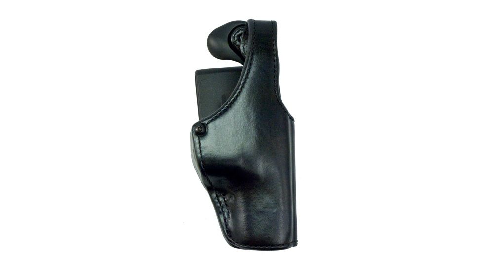 Bianchi 390 Interceptor Belt Loop Holster - Plain Black, Right Hand, Glock 17, 22 - 23160