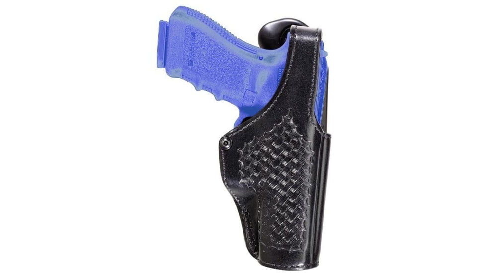 Bianchi 390 Interceptor Duty Holster - Plain Black, Left Hand 23169