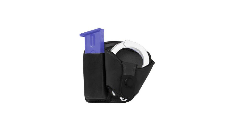 Bianchi 45 Mag/Cuff Paddle, Plain Black 19892 - Fits Glock 17, 19, 22, 23, 26, 27, S&amp;W SW9F, SW40F