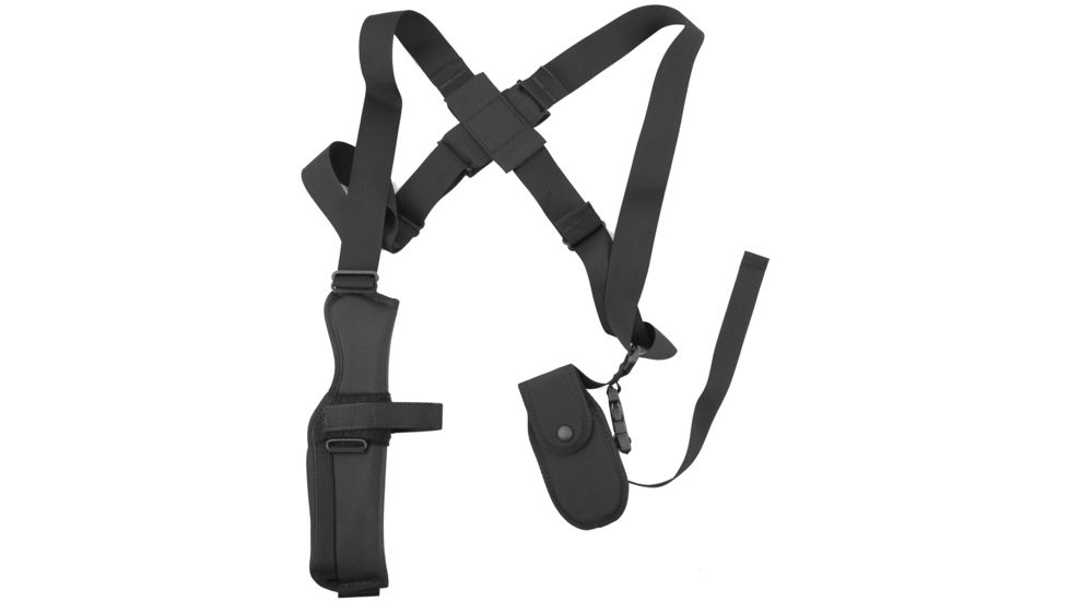 Bianchi 4601 Ranger Viper Shoulder Holster - Large Frame Pistols- Black 14315