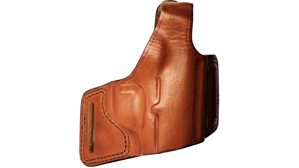 Bianchi 5 Black Widow Holster - Plain Tan, Right Hand 12843
