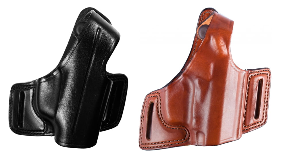 Bianchi 5 Black Widow Holster, Black, Tan