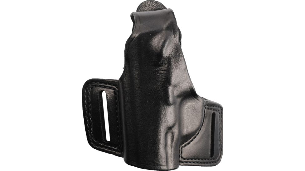 Bianchi 5 Black Widow Holster, Plain Black, Left, 18271