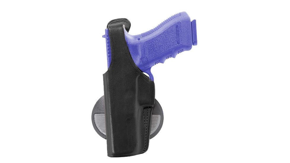 Bianchi 59 Special Agent Plain Black Left Hand Paddle Holster - Fits Glock 19, 23, and Similar 19135