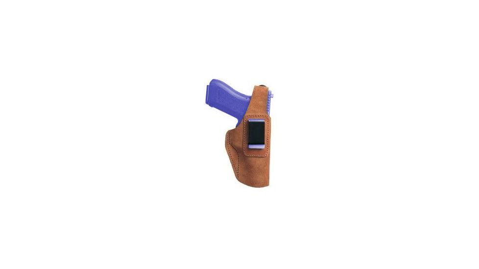 Bianchi 6D ATB Waistband Holster - Rust Suede, Left Hand 19029