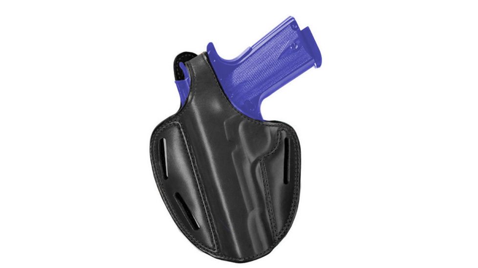 Bianchi 7 Shadow II Plain Black Left Hand Pancake Holster - Ruger P89, P90, P91 18653