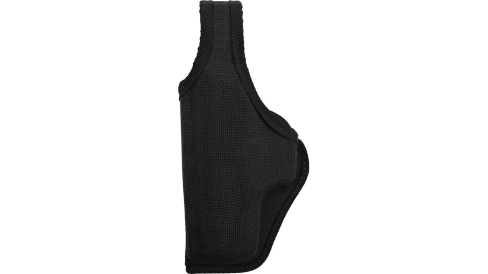 Bianchi 7001 AccuMold Thumbsnap Belt Holster - Black, Left Hand - Fits Glock 26/27, Sig P239 9mm - 18945 