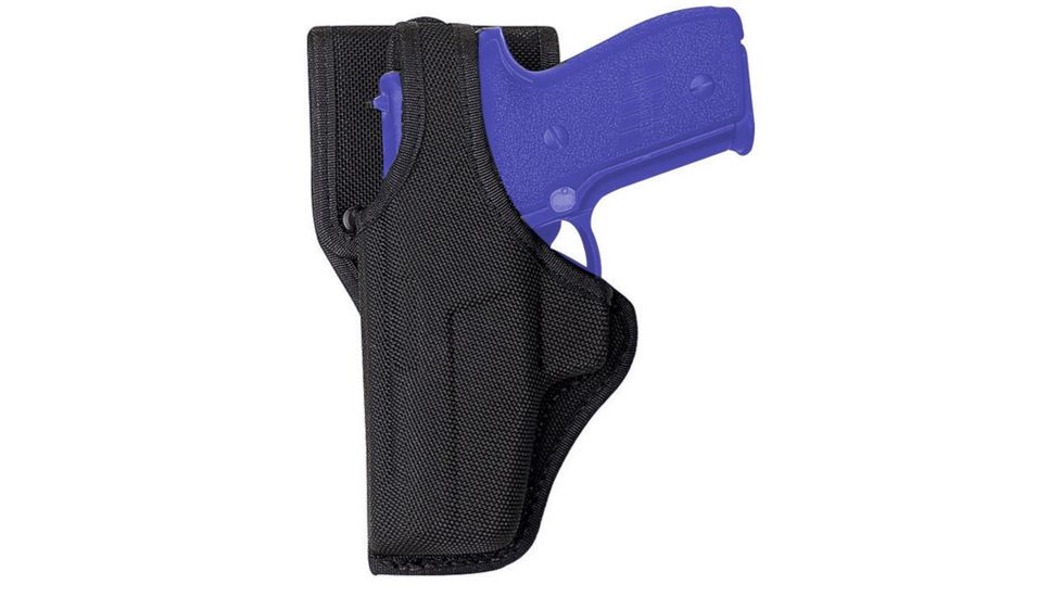 Bianchi 7115 AccuMold Vanguard Black Left Hand Belt Holster - Beretta 92/96 and Similar Size Pistols