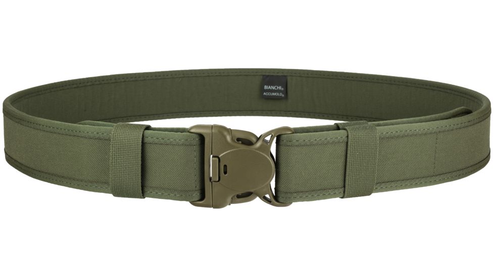Bianchi 7221 Ballistic Nylon Belt,OD Green,Large 25137