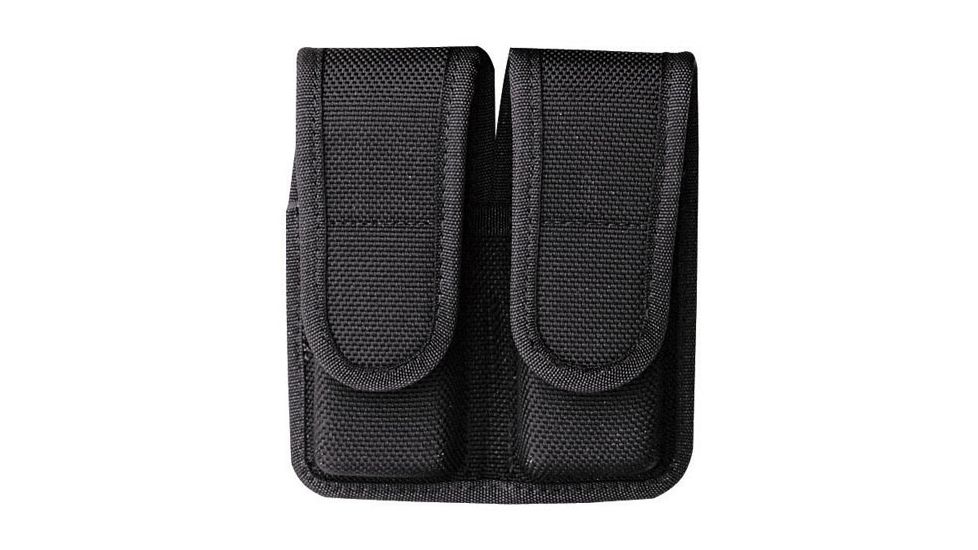 Bianchi 7302 AccuMold Double Magazine Pouch - Black, Hidden 18471