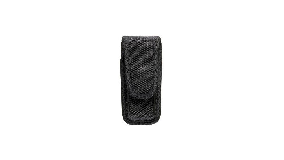 Bianchi 7303 AccuMold Single Mag/Knife Pouch - Black, Hidden 18201