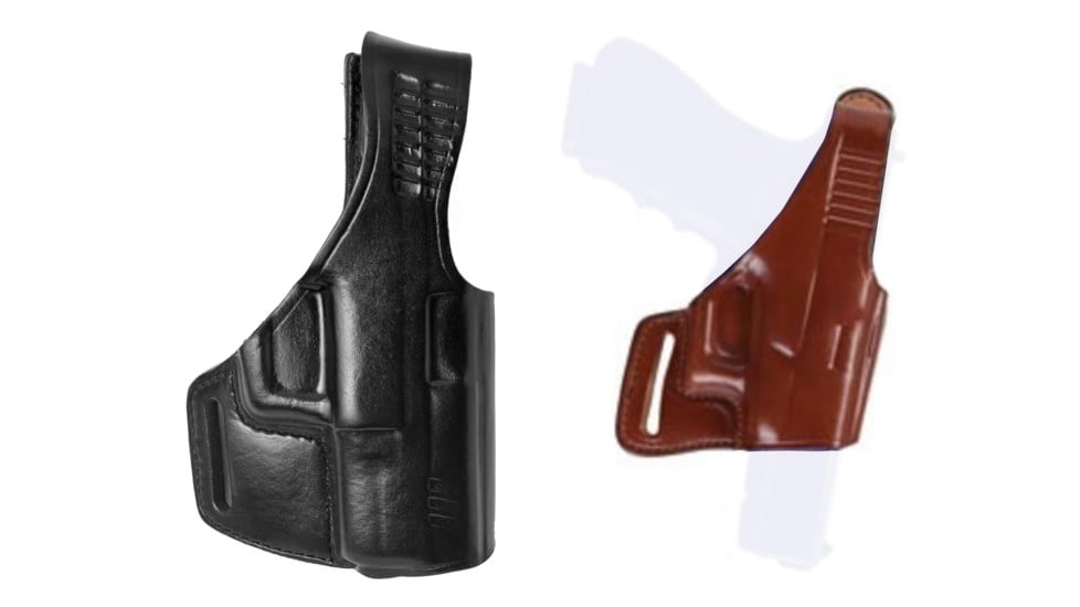 Bianchi 75 Venom holster, Size 17 for Springfield XD-45, Black, Tan