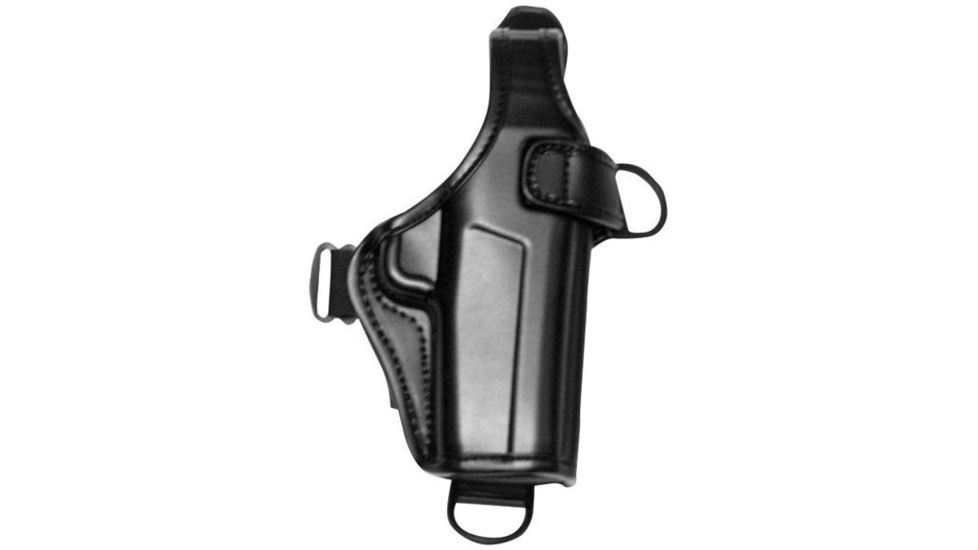Bianchi 7700H LeatherLite Holster (for 7700 shoulder rig) - Black, Right Hand 19862