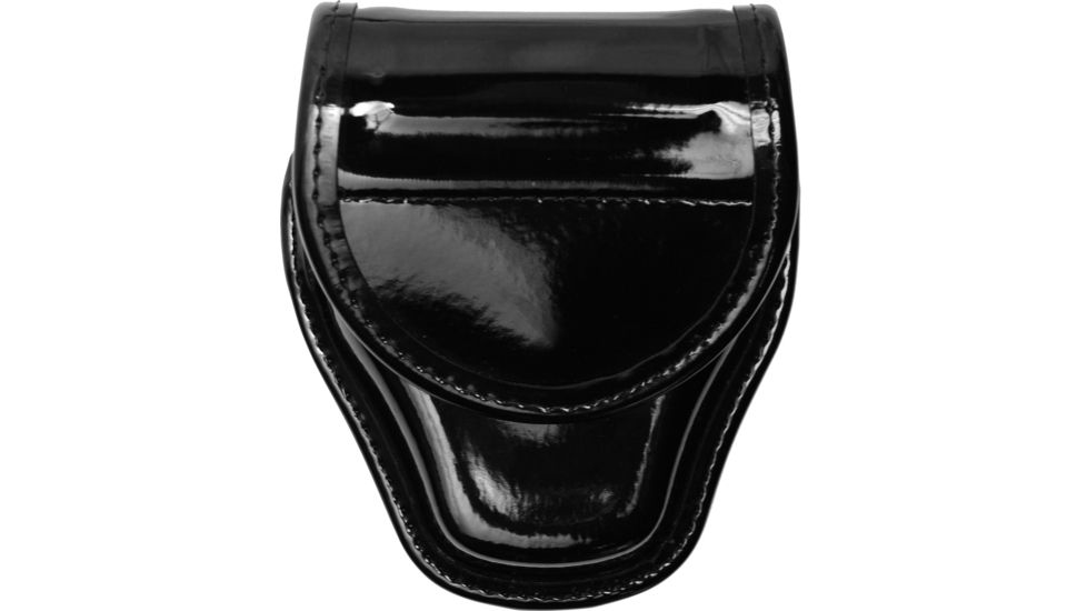 anchi 7900 Covered Cuff Case, Hi-Gloss Black, Hidden Snap 23826 