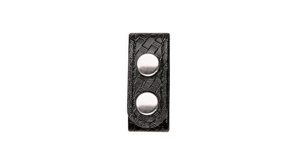 Bianchi 7906 Belt Keeper - 4 pack - Plain Black, Chrome 22092