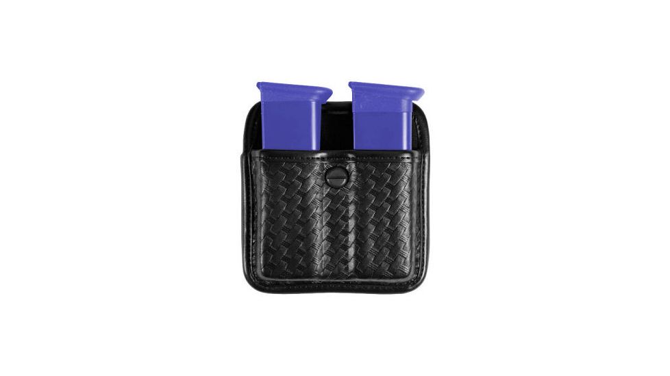 Bianchi 7922 Triple Threat II Magazine Pouch - Basket Black 22691