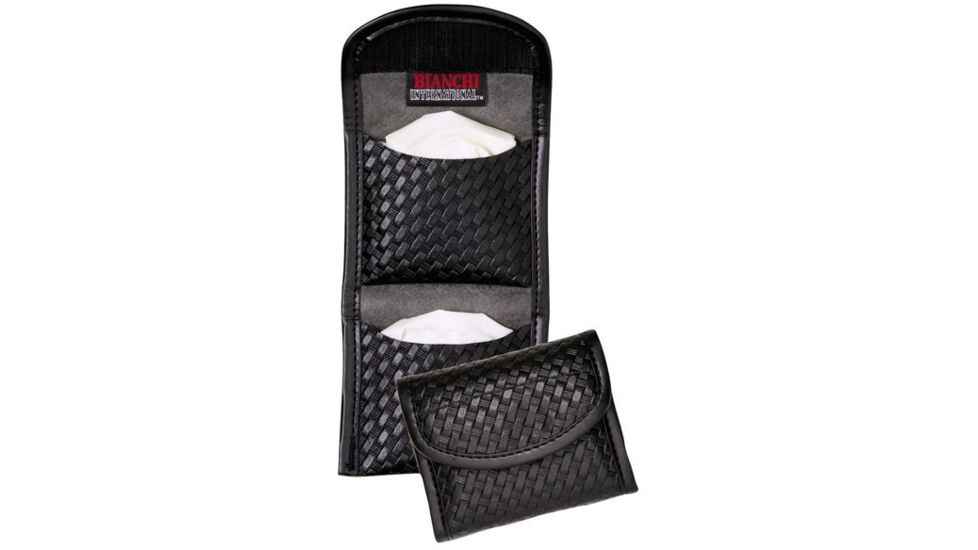 Bianchi 7928 Flat Glove Pouch - Basket Black, Hidden 22962