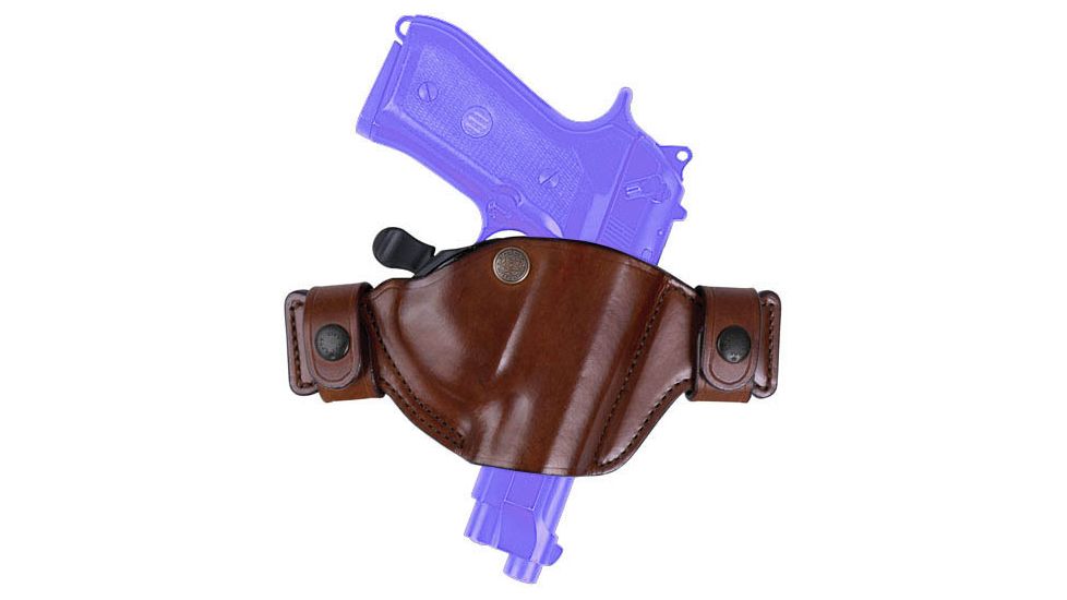 Bianchi 84 SnapLok Holster - Plain Black, Left Hand 22993