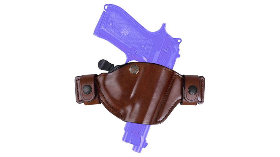 Bianchi 84 SnapLok Holster - Plain Black, Right Hand 22992