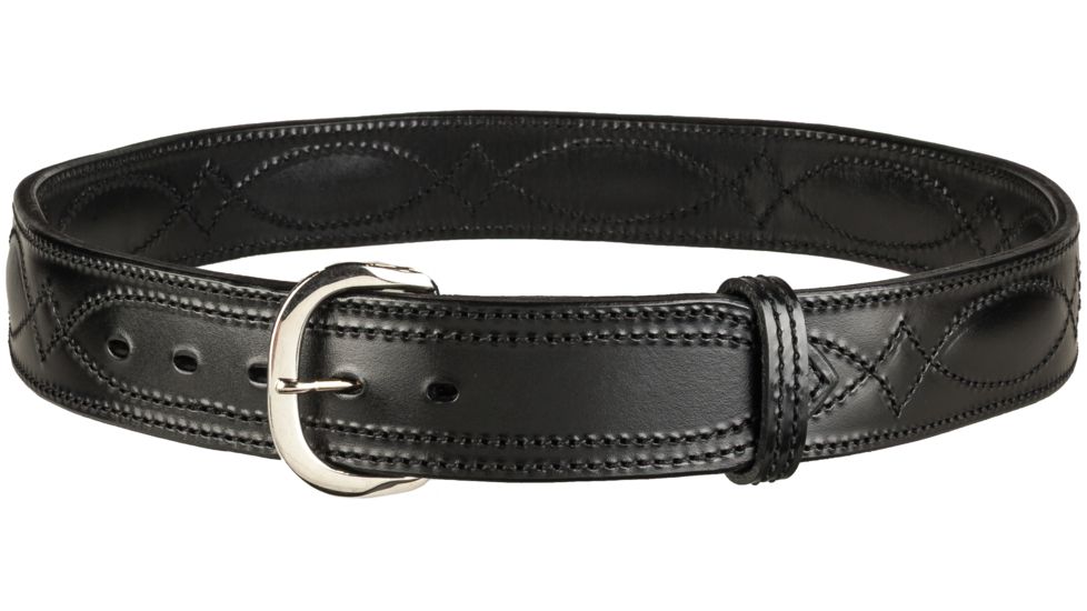 Bianchi B21 Contour Belt - Plain Black,Size 30 13730