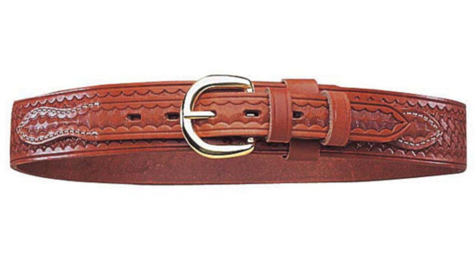 Bianchi B4 Ranger Belt - Basket Tan, Brass Buckle, 42in Waist - 12109