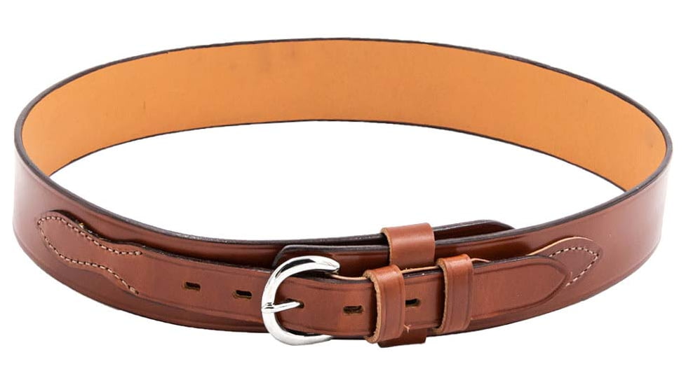 Bianchi B4 Ranger Belt - Plain Tan, Nickel, Waist Size 42in, 12103