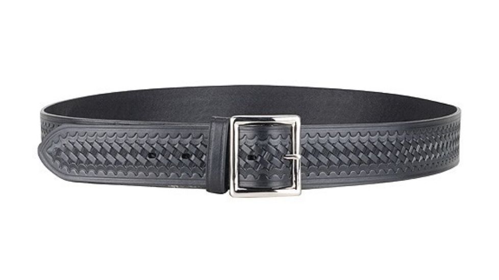 Bianchi B8G Garrison Belt - Basket Black, Brass 12285