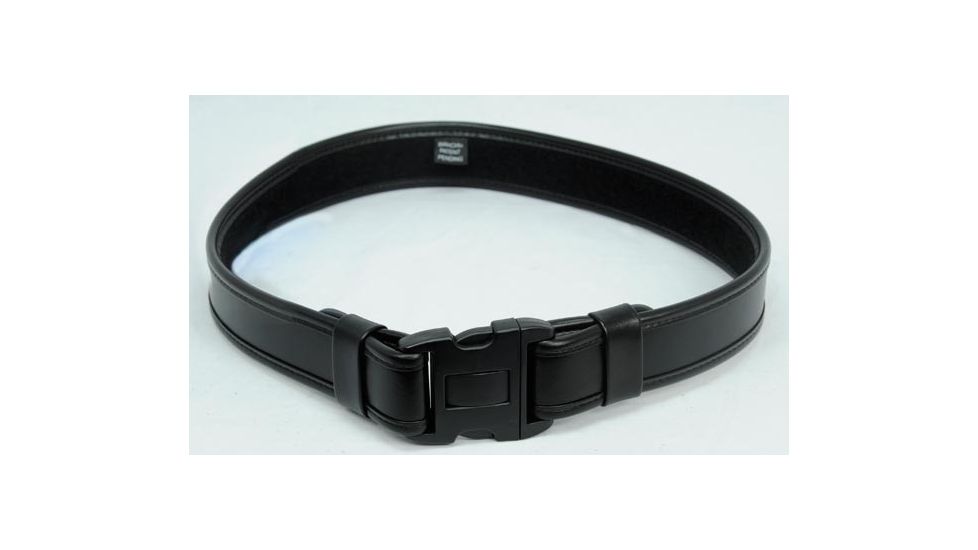 Bianchi 7980 Duty Belt - Plain Black, 34-40in, 23386