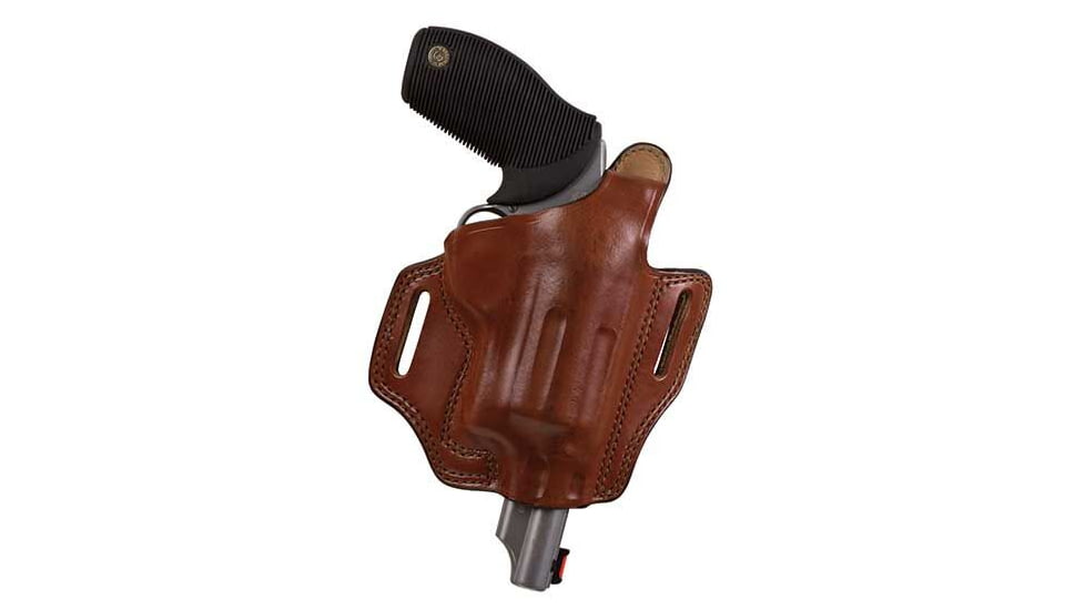 Bianchi Black Widow Holster - Right, Plain Tan, Size 5 - Fits S&amp;W 1006, 1066, 1076, 4506, 4516, 4566, 4576, 4006TSW 16849