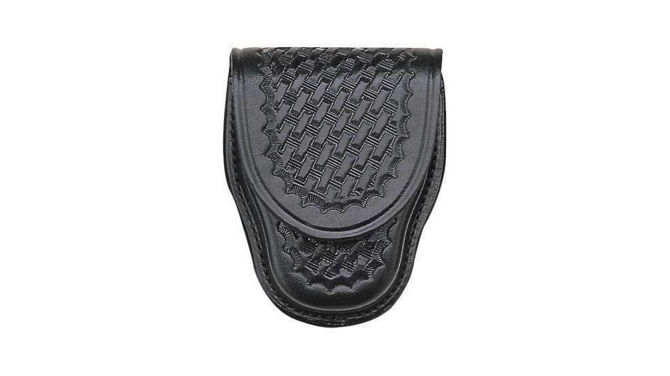 Bianchi 35P Covered Cuff Case - Plain Black, Chrome 13752