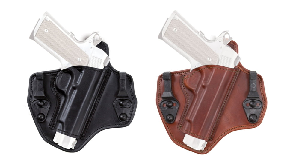 Bianchi Model 135 Allusion Series Suppression Holster, Black, Tan