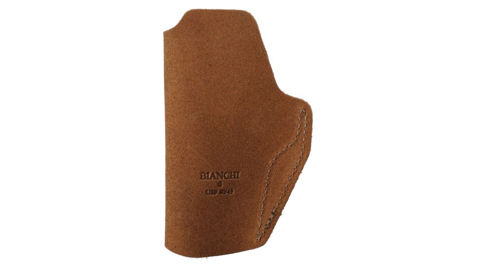 Bianchi Model 6 Inside Waistband Holster, Rust Suede, Right Hand, 18842